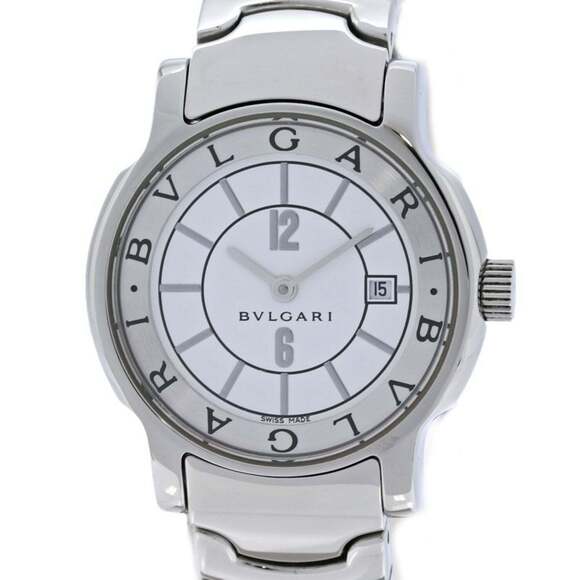 BVLGARI Accessories - BVLGARI Solotempo ST29WSSD ST29S Women's Watch Stainless Steel /40409
